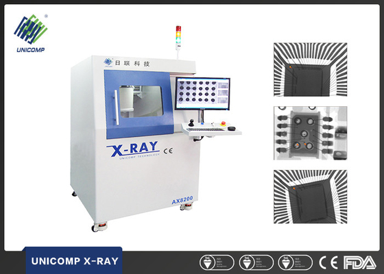 PCBAの質のテストのためのFPD 100kv PCB X光線機械とのUnicomp AX8200