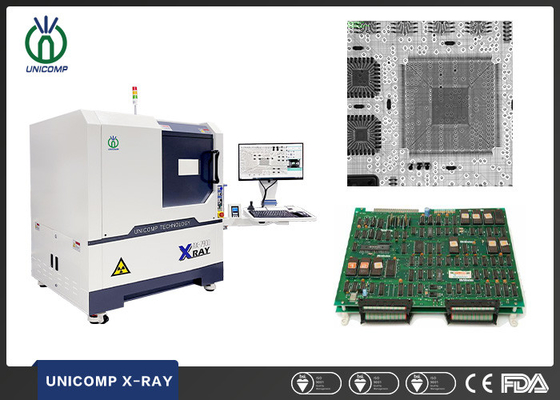 半導体のためのPCBA BGA LED QFN X光線のスキャン機械Unicomp AX7900