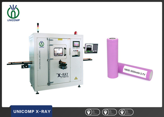 Unicomp 110kV 30ppm及びNGの部品の自動分類を用いる自動的にリチウム細胞の点検のための60ppm Inline Xray機械