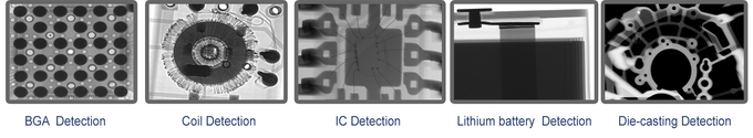 マイクロか小型LED Soderingの空間およびcrac 1を検出する高リゾリューションのイメージの探知器が付いているマイクロ焦点のX線AX9100を使用して