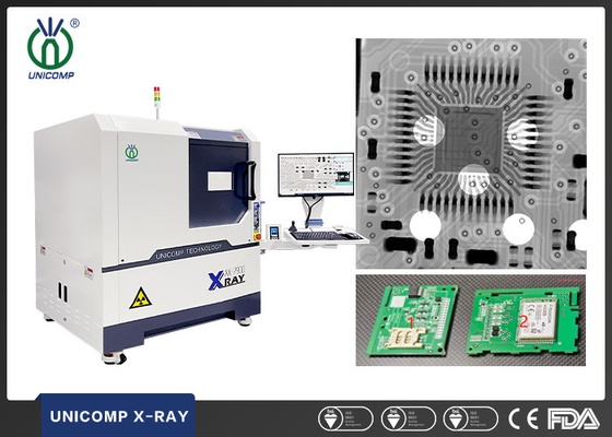 SMT BGA Semicon ICの点検のためのマイクロ焦点のUnicomp X光線機械AX7900