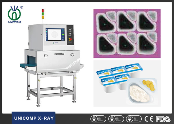 食品汚染の点検のためのUNX6030N Unicomp X光線機械ダイオードの配列0.4mmの決断