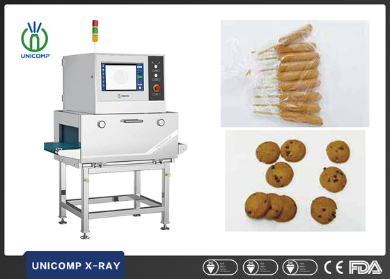 自動除去装置が付いているドライ パックの食糧を点検するための 60M/Min 食糧 X 光線機械