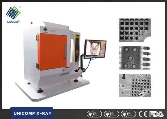 PCBAのマイクロ焦点の卓上X光線機械FPD増強、48mm x 54mmのX線の適用範囲