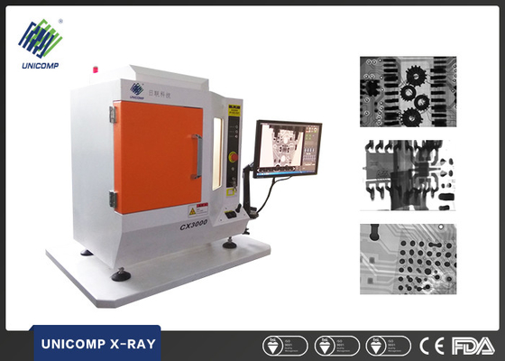 高く有効なBGA X光線の点検機械、マイクロ焦点X光線のキャビネット システム