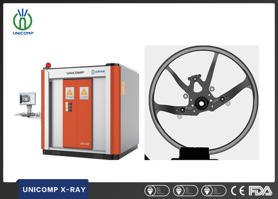 160KV X線検査機 Unicomp UNC160 自動車用部品 アルミニウム鋳造物検査