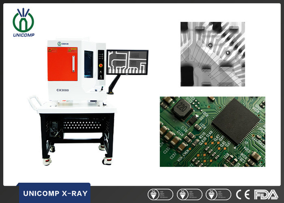 UnicompのPCBAのためのオフ・ラインの電子工学X光線機械220VAC CX3000 EMS BGA
