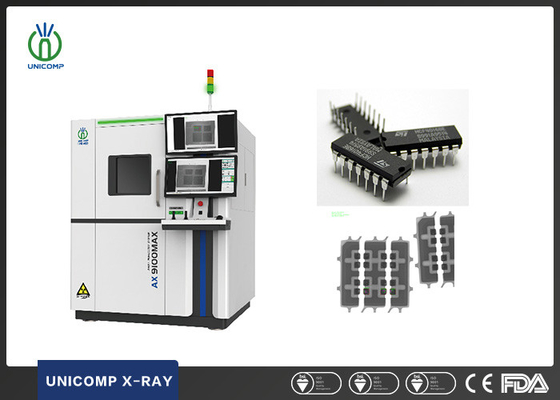 高拡大PCBX線機器 Unicomp AX9100MAX 電子IC部品の結合線検査