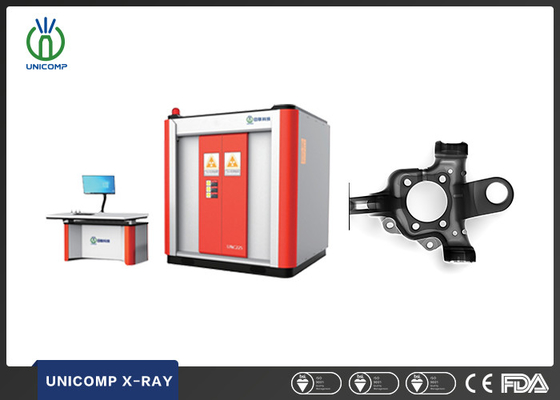 高解像度X線検査機 Unicomp UNC320 ノックル鋳造品の非破壊試験用