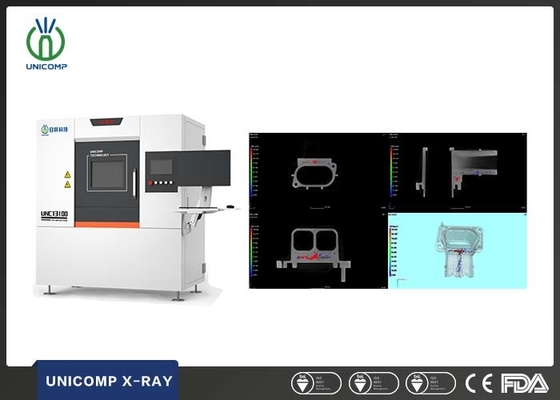 160KVCTマシン Unicomp UNCT3100 シリンダー/金属鋳物/航空宇宙部品 3D非破壊試験用