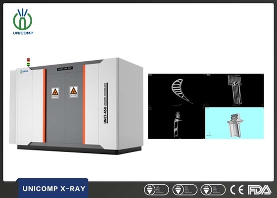 高精度孔隙性X線コンピュータトモグラフィーマシン Unicomp UNCT3200 エンジンブレード3DCT検査