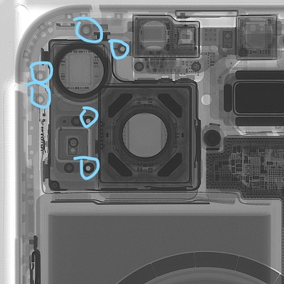Unicomp AX7900 高仕様 2D 2.5D 携帯電話検査と亀裂検査用X線機器