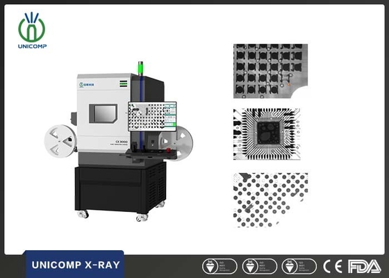 PCBAのマイクロ焦点の卓上X光線機械FPD増強、48mm x 54mmのX線の適用範囲