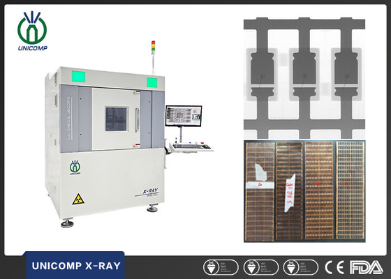 IC Semiconの点検のための5um終わりの管AX9100 Unicomp X光線機械FPD斜めの眺め