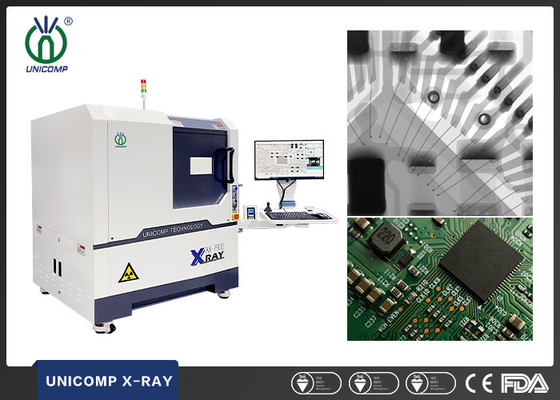SMT PCBA BGAの点検のためのUnicomp AX7900 PCB X光線機械高リゾリューションFPD