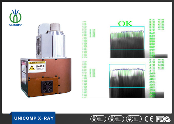 EVのための130kV Microfocus X光線の源はリチウム電池の細胞の点検を薄板にした
