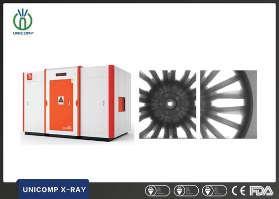 分離されたX線管型 6000KG UNLシリーズ NDTX線機器 輪ハブ検査 DR