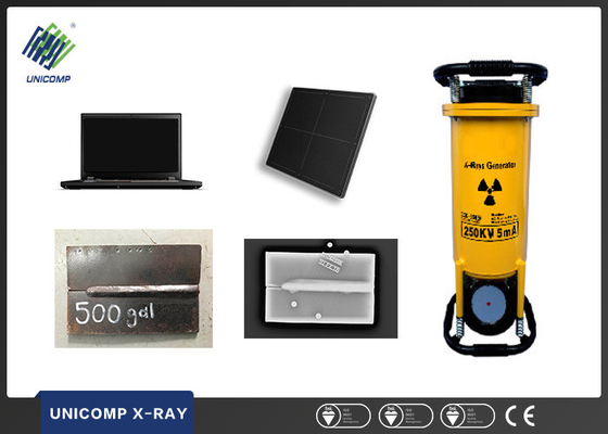 NDT X光線の欠陥の探知器、X光線機械を溶接する軽い金属のパイプライン