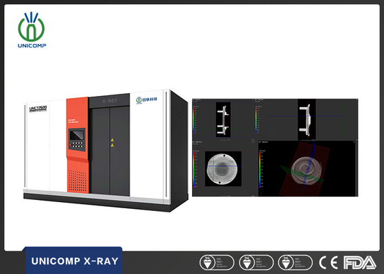 Unicomp UNCT2600 高解像度225KV 3DCT システム NDT 精密 計算トモグラフィ 鋳造物 孔隙検査