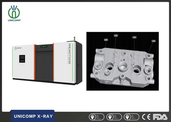 UNCT3200 320kV エンジンブレード検査のための産業用CTシステム
