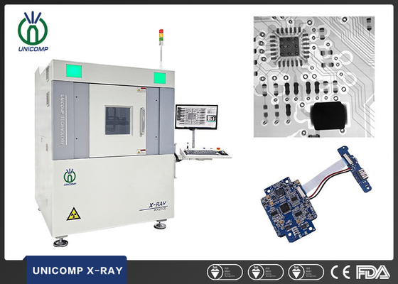 マザーボードのためのUnicomp X光線130kVの地図を描くMicrofocus AX9100 CNC