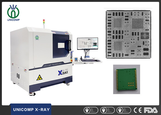 PCBA BGA CSP QFNのはんだ付けすることのためのAX7900 0.8KW X光線の検査システム