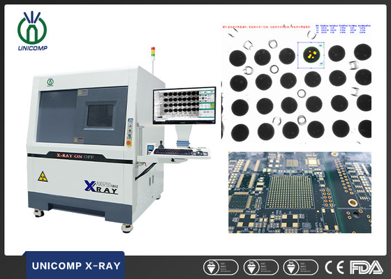 SMT BGA QFNの空間のための5um 90kV X光線の走査器機械Unicomp AX8200MAX