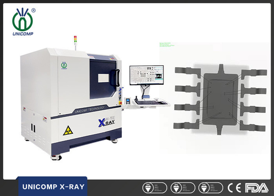 PCBA BGAのはんだ付けする空間の点検のための高リゾリューションFPDの90KV 5umのmicrofocusのX線システム